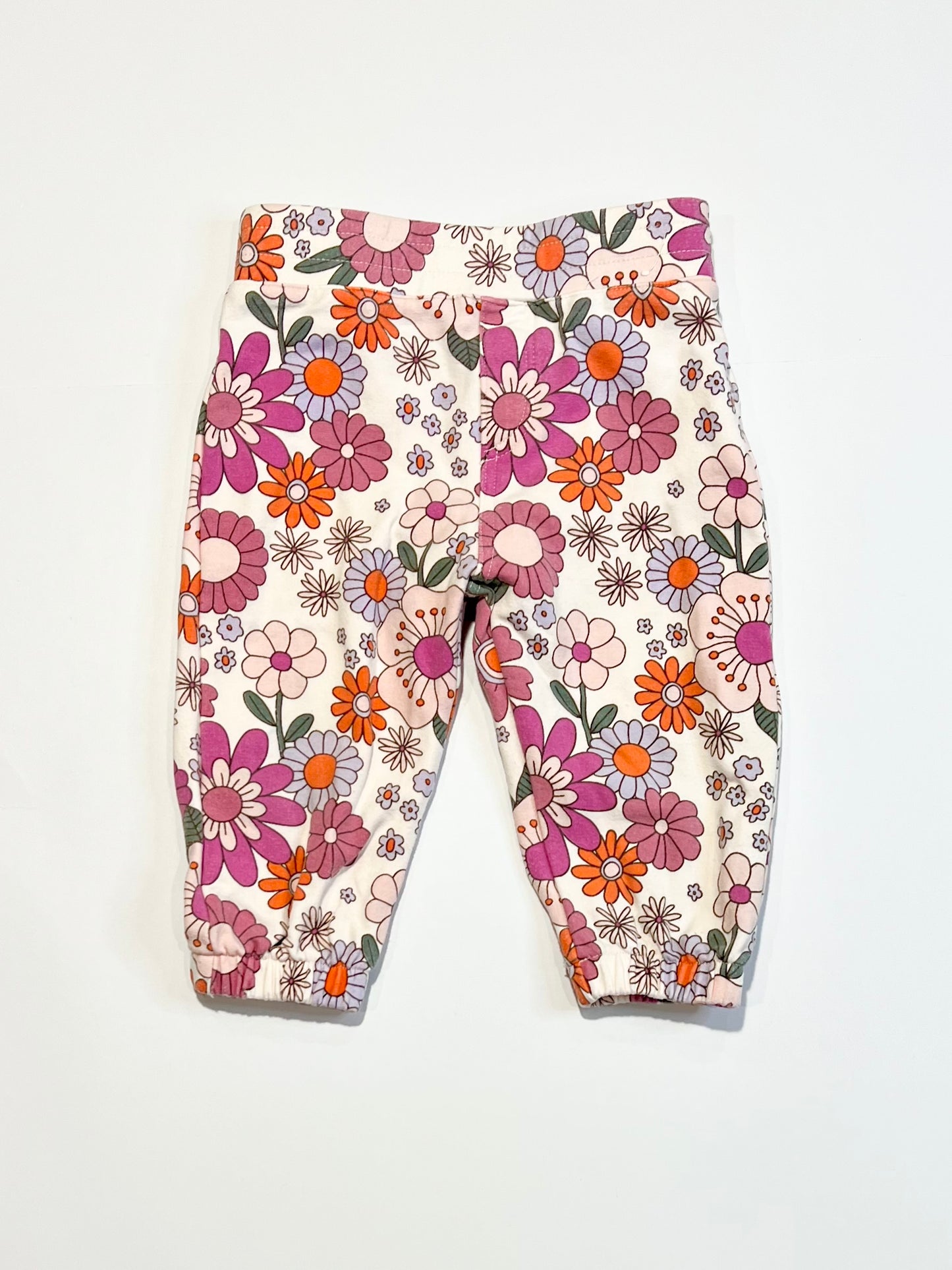 Floral fleece pants - Size 0
