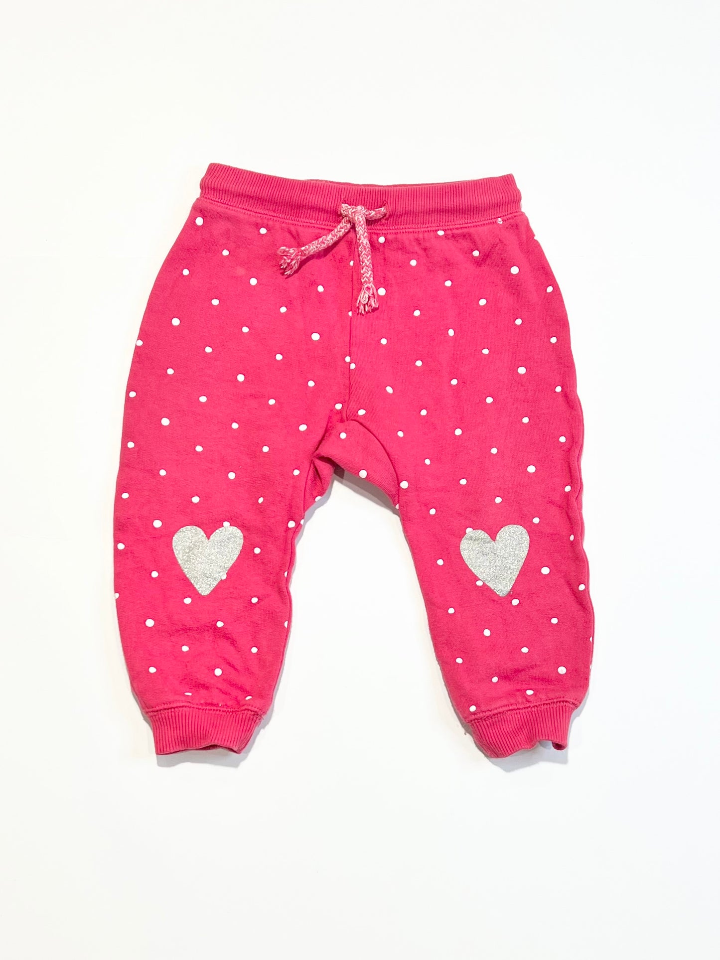 Pink spot trackies - Size 0