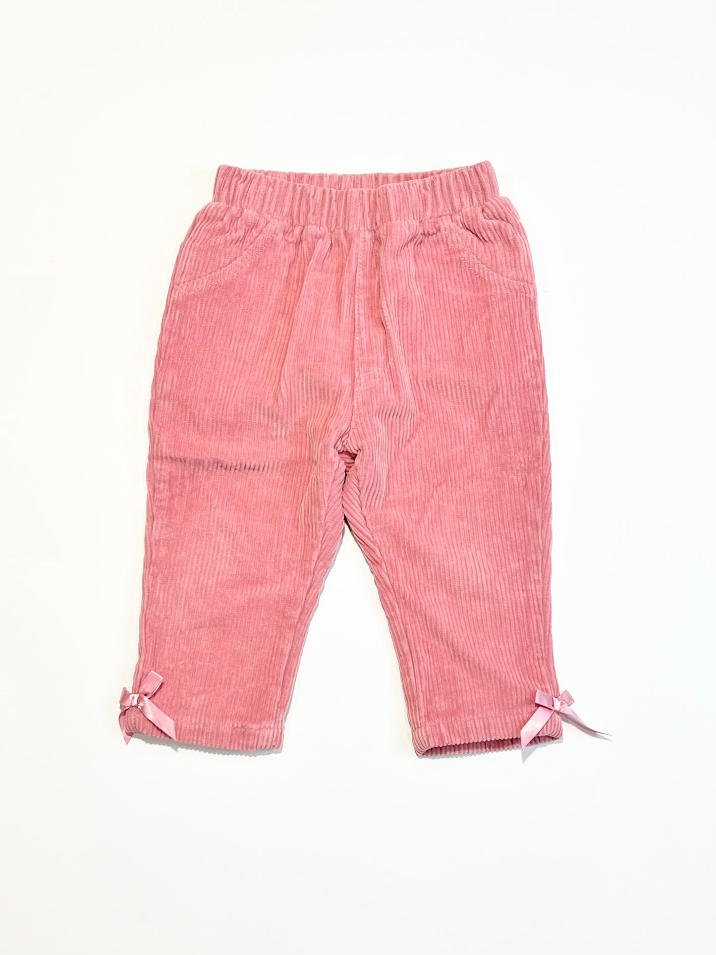 Pink corduroy pants - Size 0