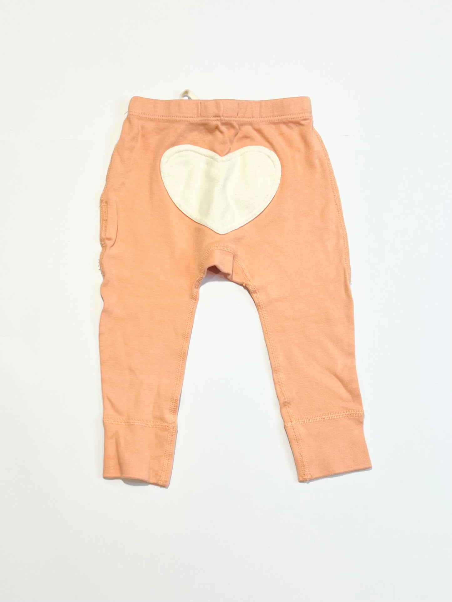 Pink heart pants - Size 0