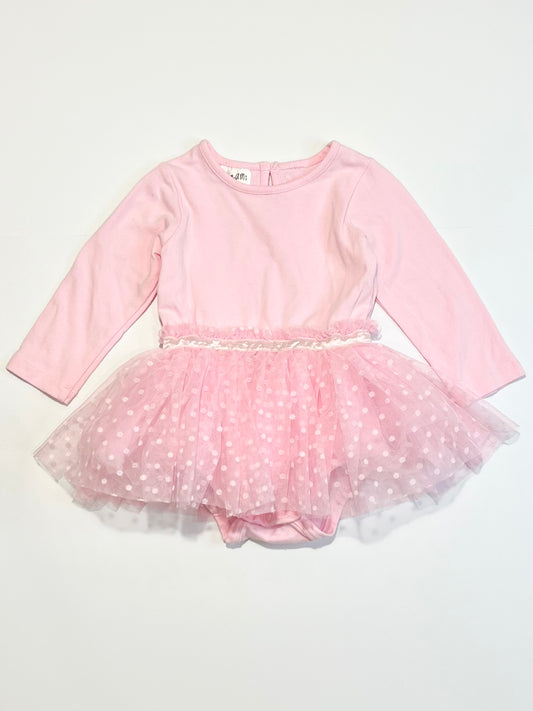 Pink tutu bodysuit - Size 0