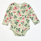 Green strawberry bodysuit - Size 0