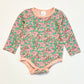 Pink floral bodysuit - Size 0