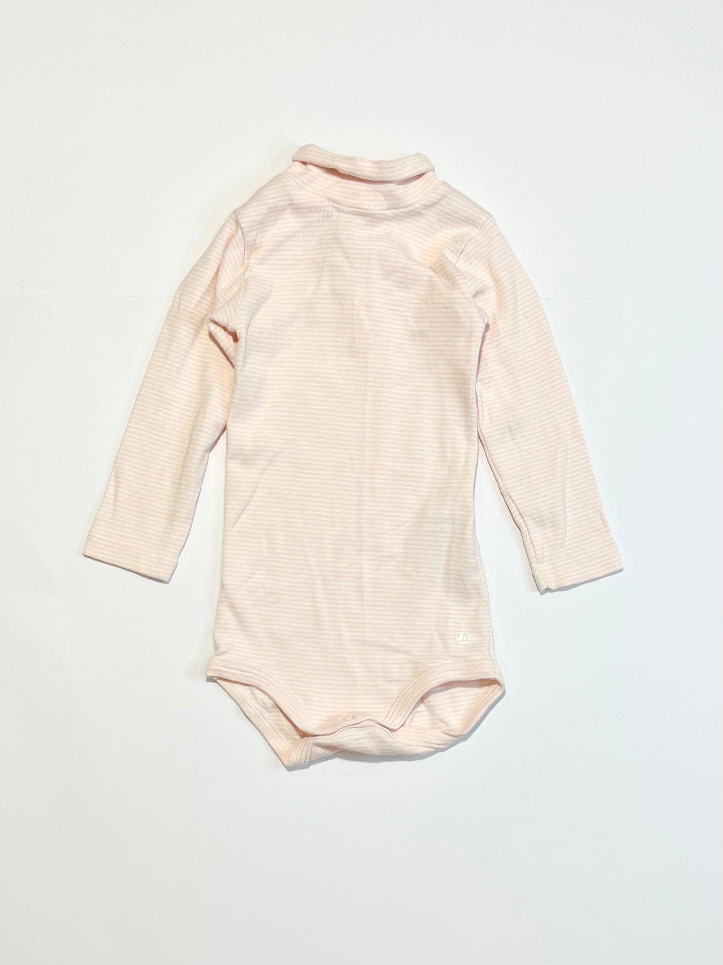 Striped skivvy bodysuit - Size 9-12 months