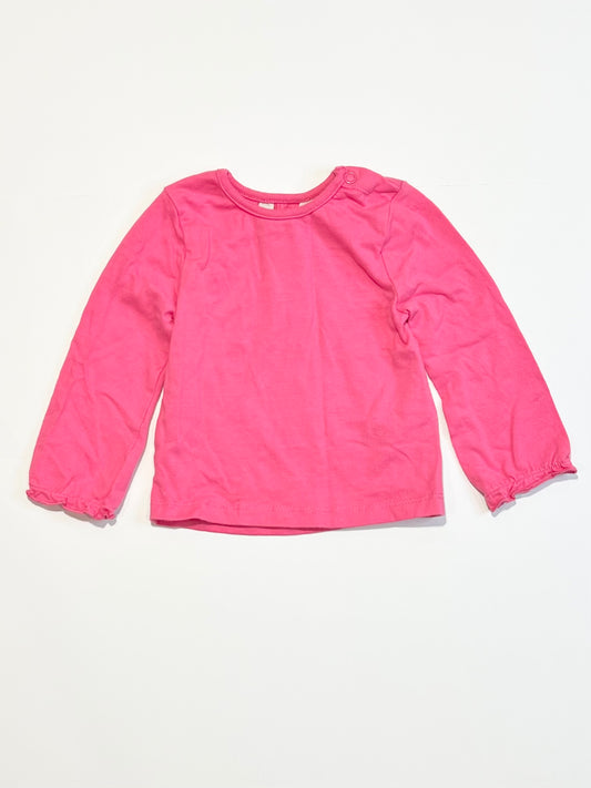 Pink top - Size 6-9 months