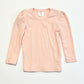 Pink ribbed top - Size 0