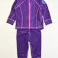 Purple fleece set - Size 9-12 months