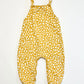 Spotty fleece overalls - Size 9-12 months