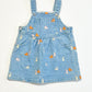 Denim bunny pinafore - Size 0