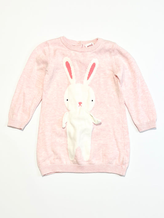 Bunny knit dress - Size 0