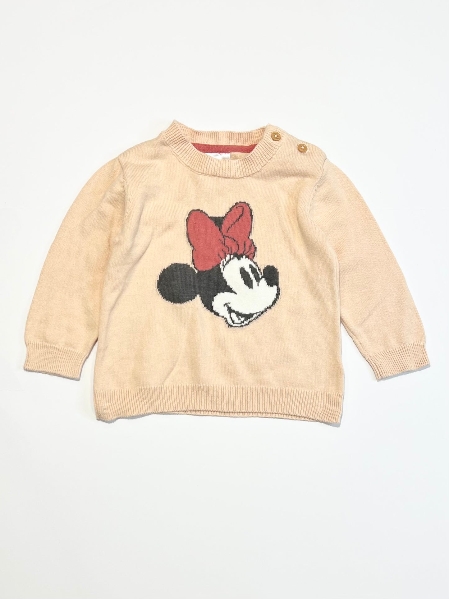 Minnie Mouse knit jumper - Size 0