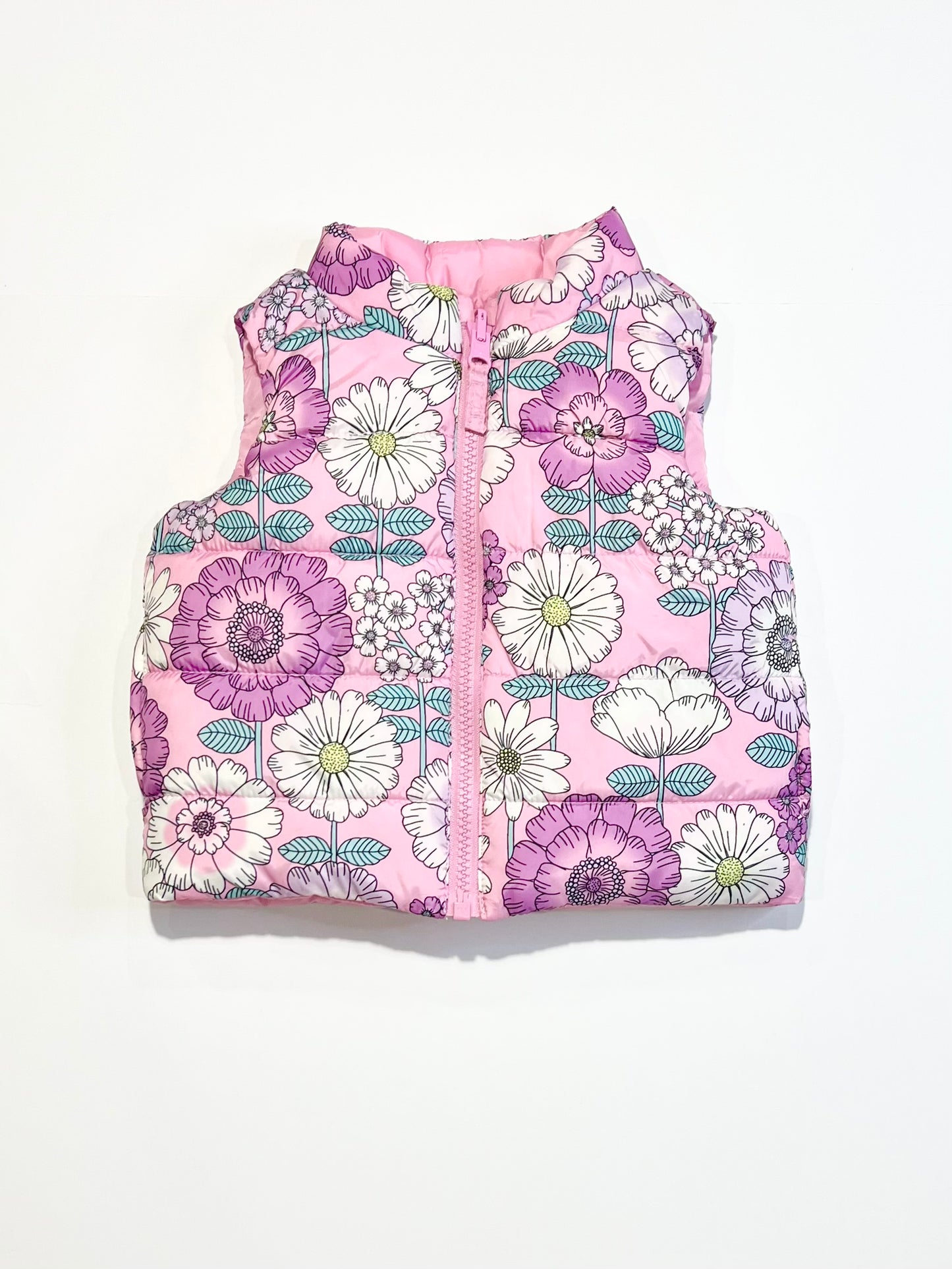 Reversible puffer vest - Size 0