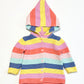 Striped knit jacket - Size 6-9 months