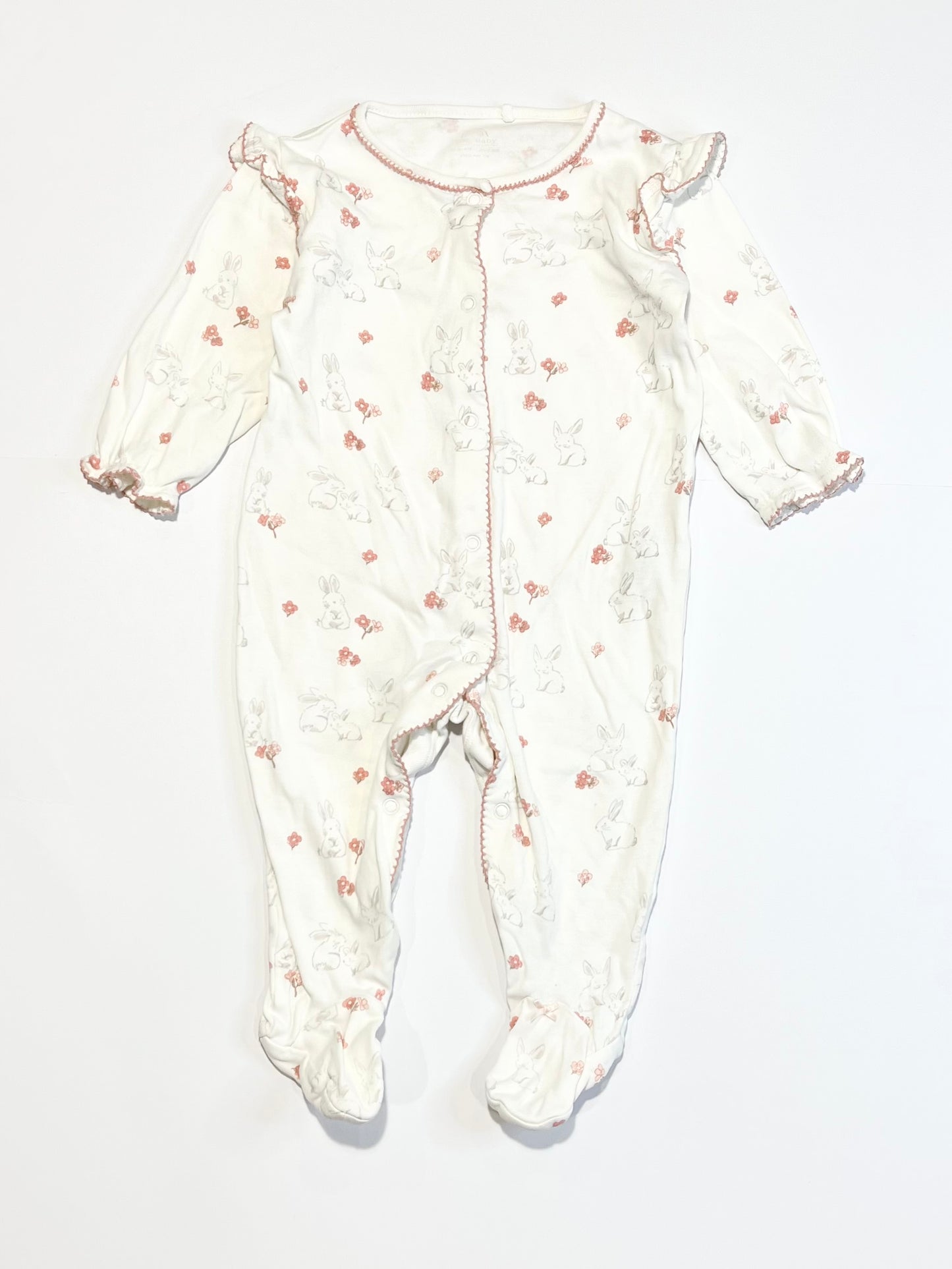 Bunnies onesie - Size 6-9 months