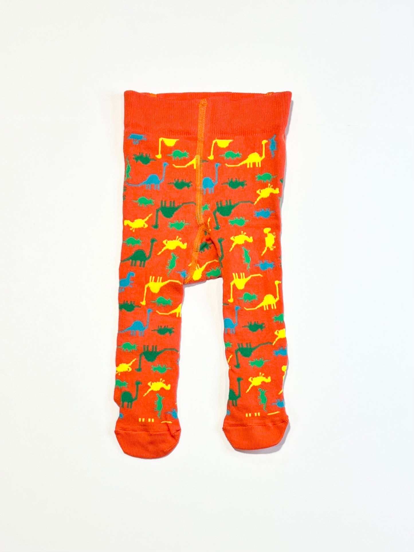 Dinosaur tights - Size 0-6 months