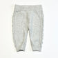 Grey cable knit pants - Size 00