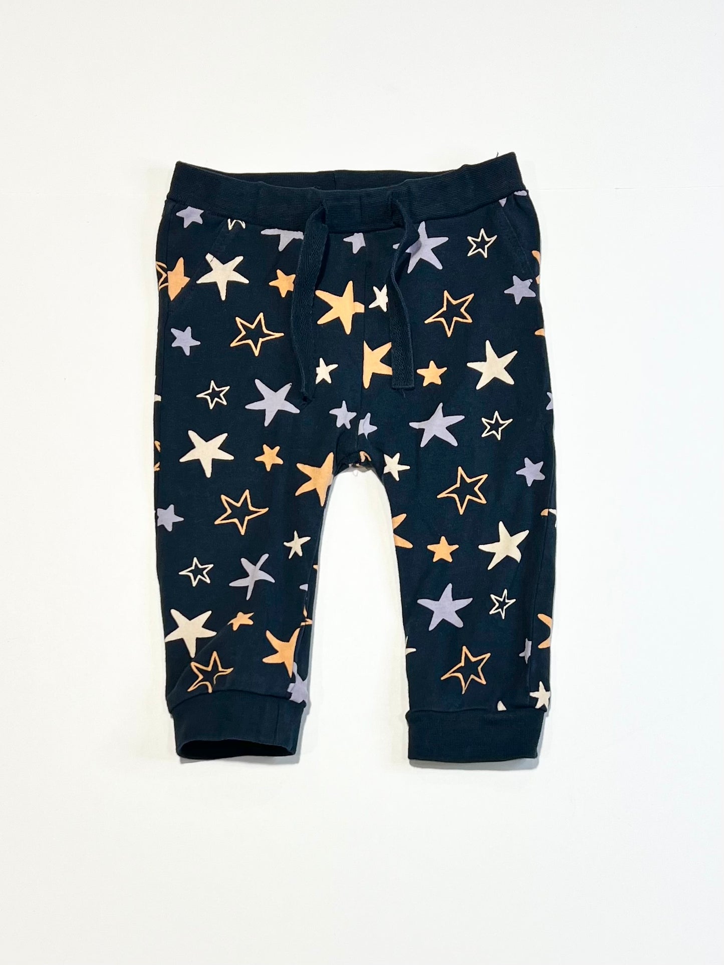 Stars jersey pants - Size 2-4 months