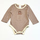 Striped bear bodysuit - Size 00