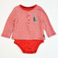 Red dinosaur bodysuit - Size 00