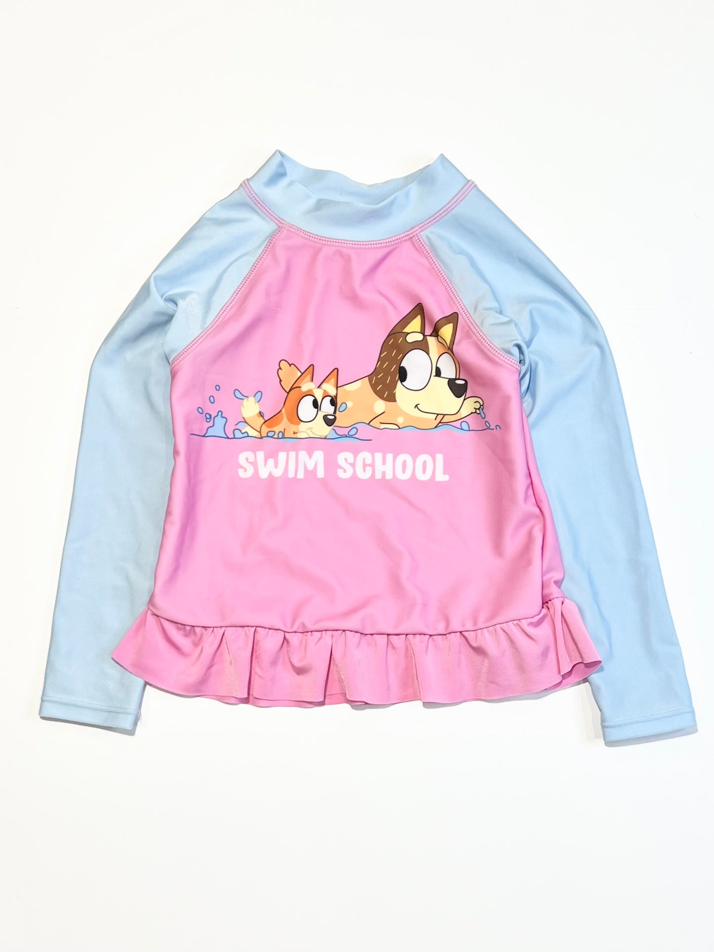 Bluey rashie - Size 4