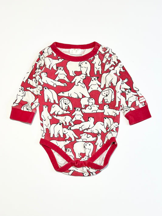 Polar bears bodysuit - Size 2-4 months