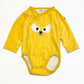 Yellow fox bodysuit - Size 2-4 months