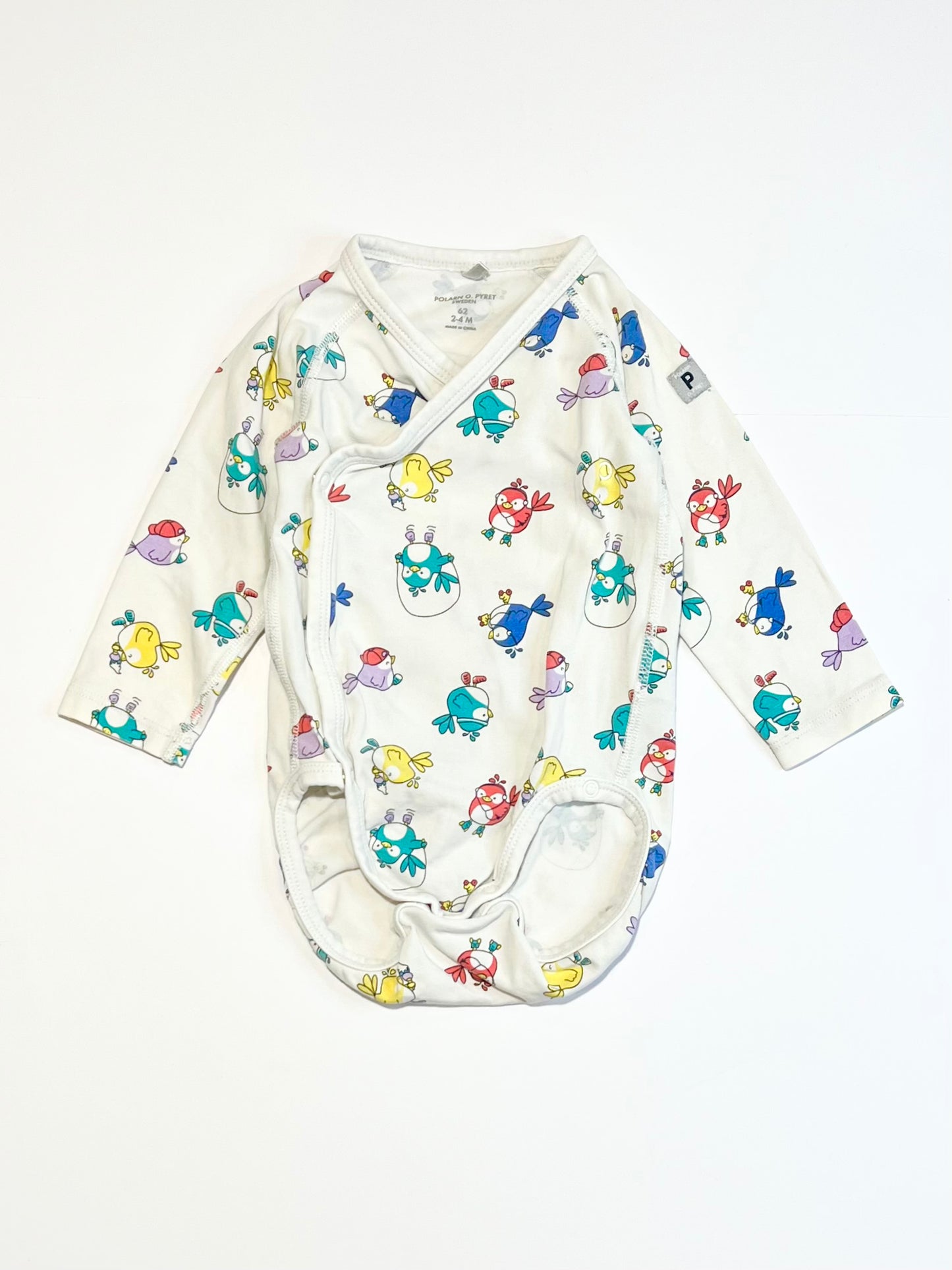 Birds bodysuit - Size 2-4 months