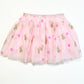 Glitter bunny tulle skirt - Size 4