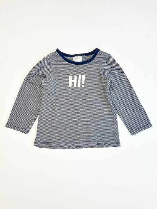 Striped HI! top - Size 00