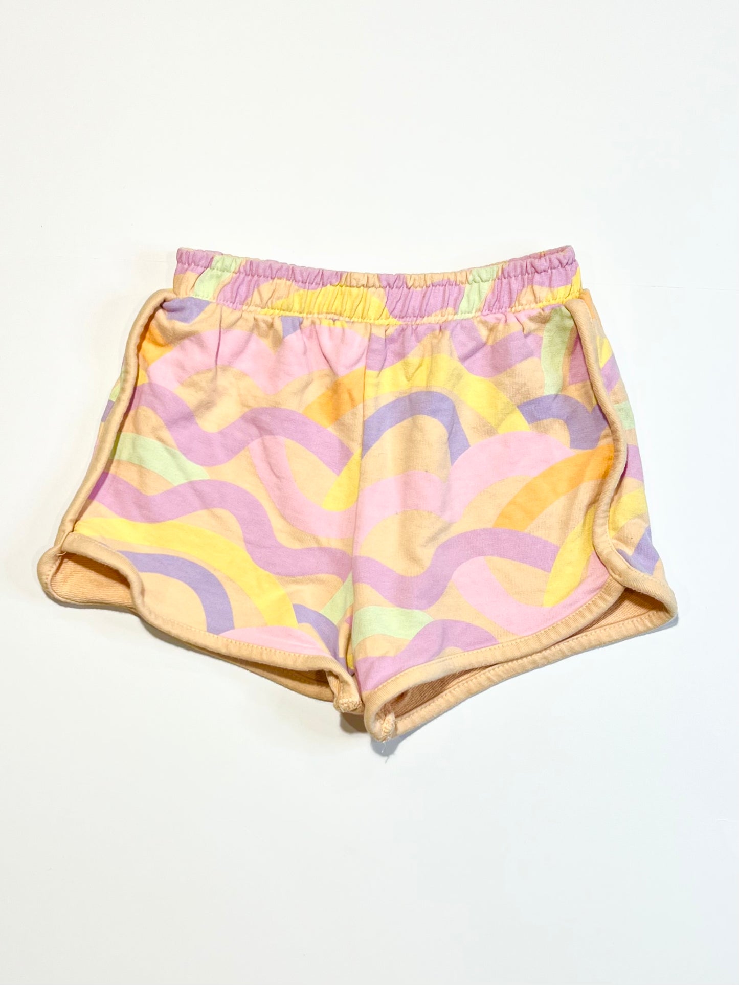 Wavy sweat shorts - Size 4-5