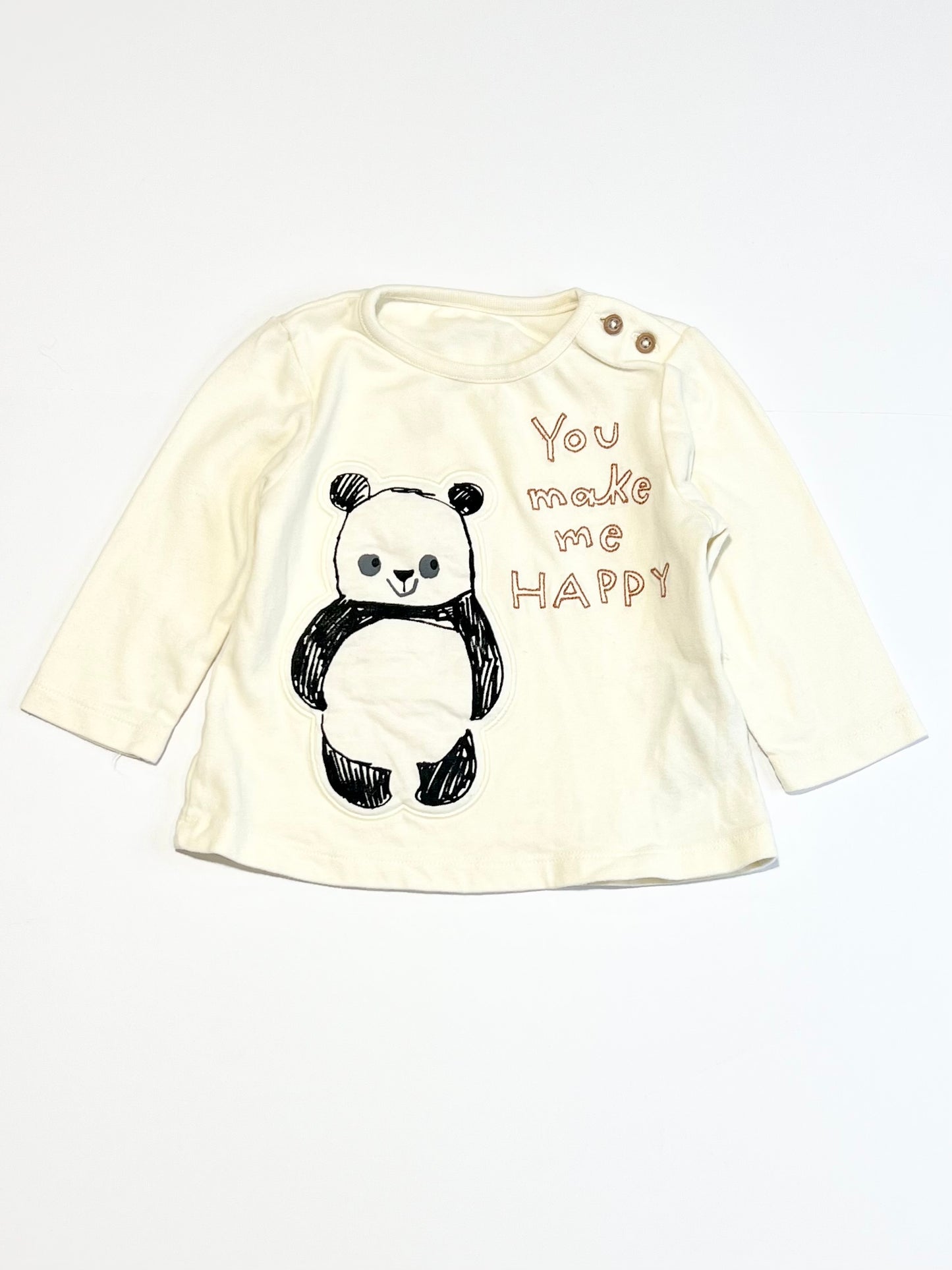 White panda top - Size 00