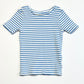 Striped ribbed tee - Size 4