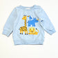 Blue animals sweater - Size 00