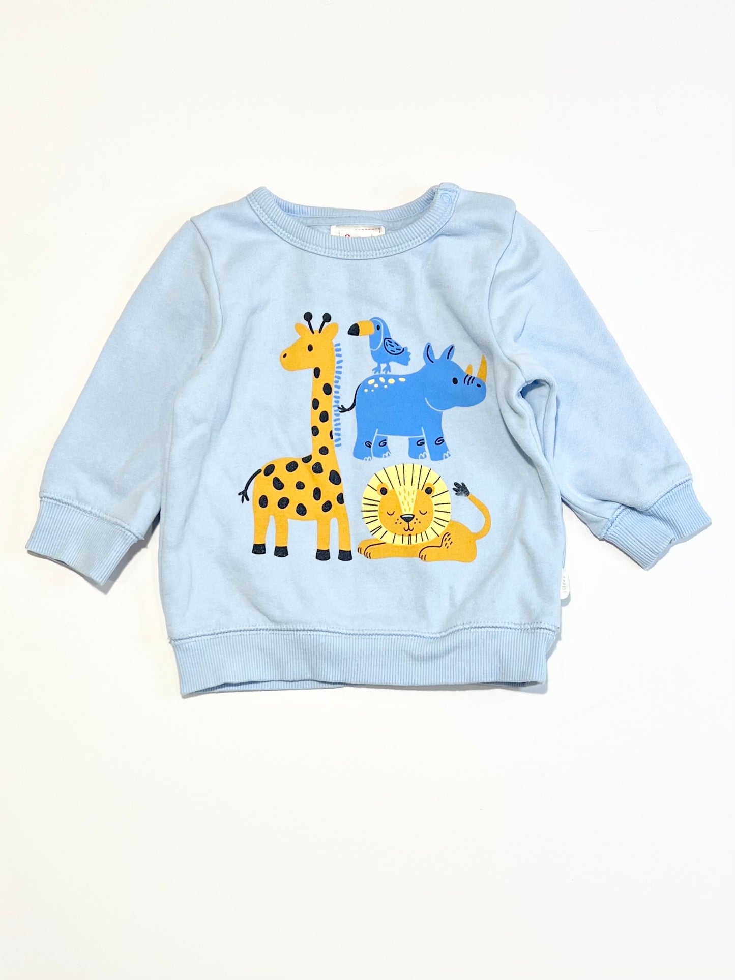 Blue animals sweater - Size 00