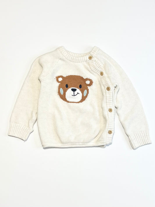 Bear knit jumper - Size 00