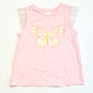 Glitter butterfly tank - Size 4