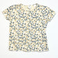 Ribbed floral tee - Size 4-5