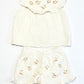Embroidered muslin set - Size 4