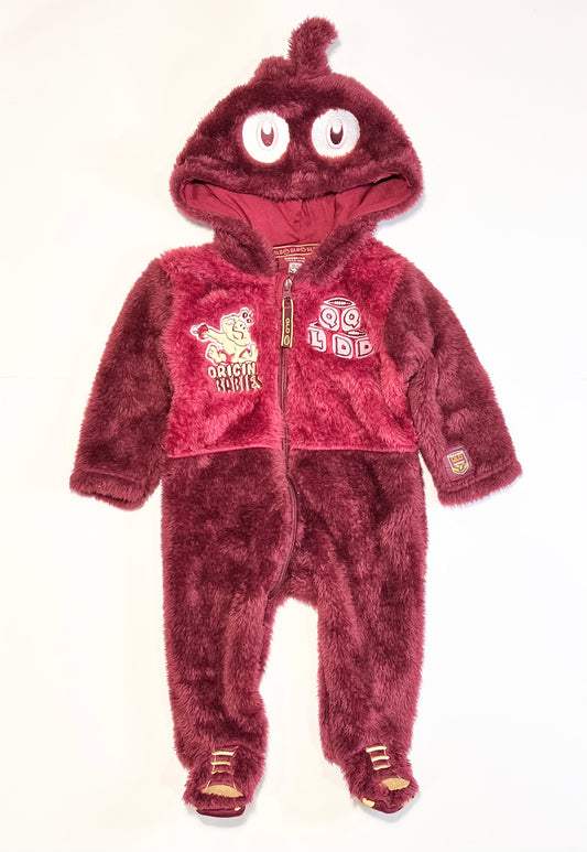 QLD Maroons fleece coverall - Size 00