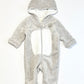 Bunny fleece coverall - Size 00