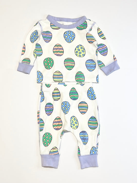 Waffle Easter pyjamas - Size 00