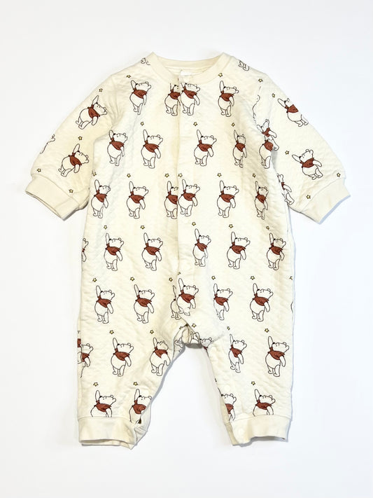 Quilted Winnie onesie - Size 00