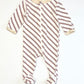 Striped zip onesie - Size 00