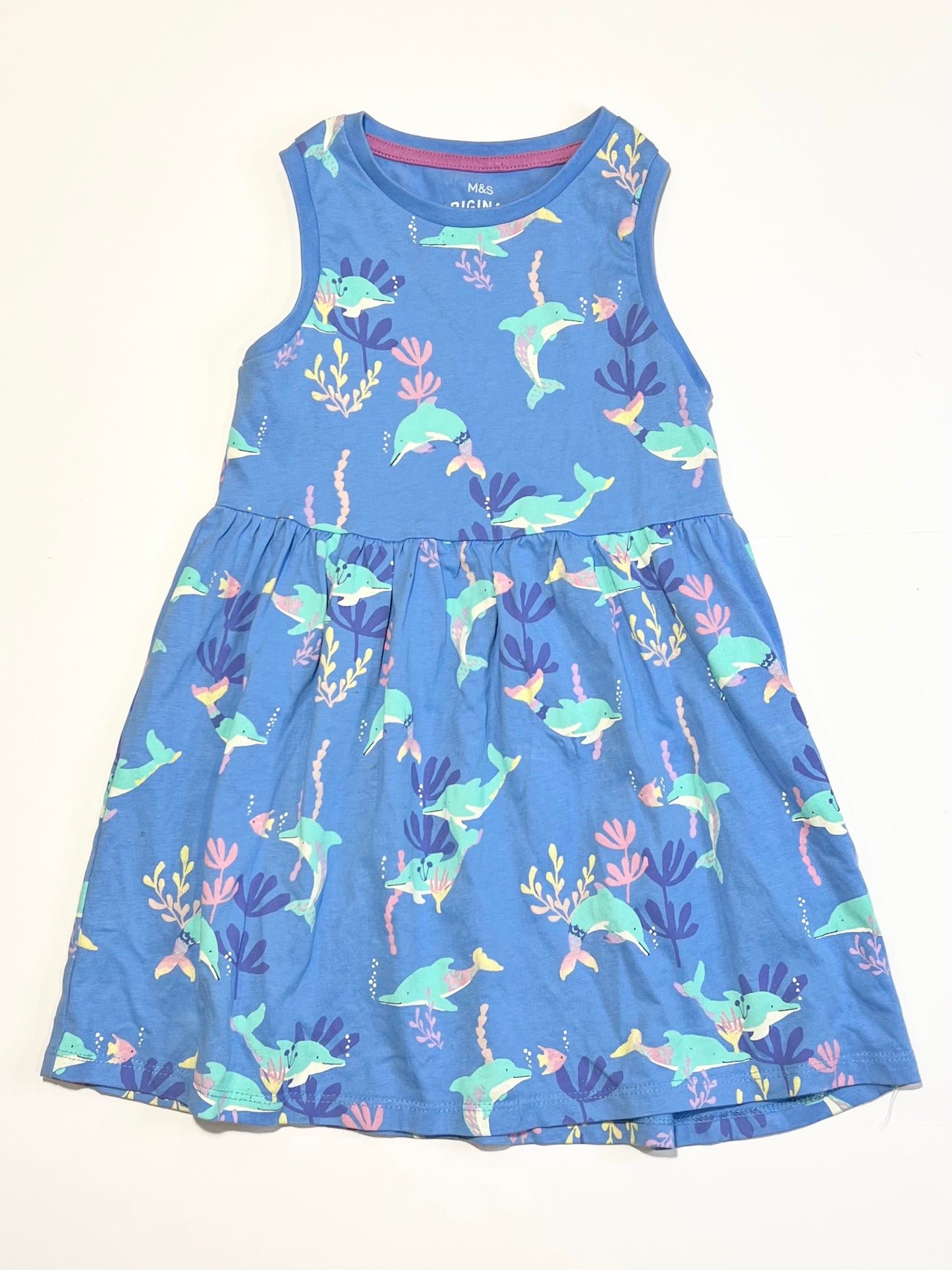 Jersey dolphins dress - Size 4-5