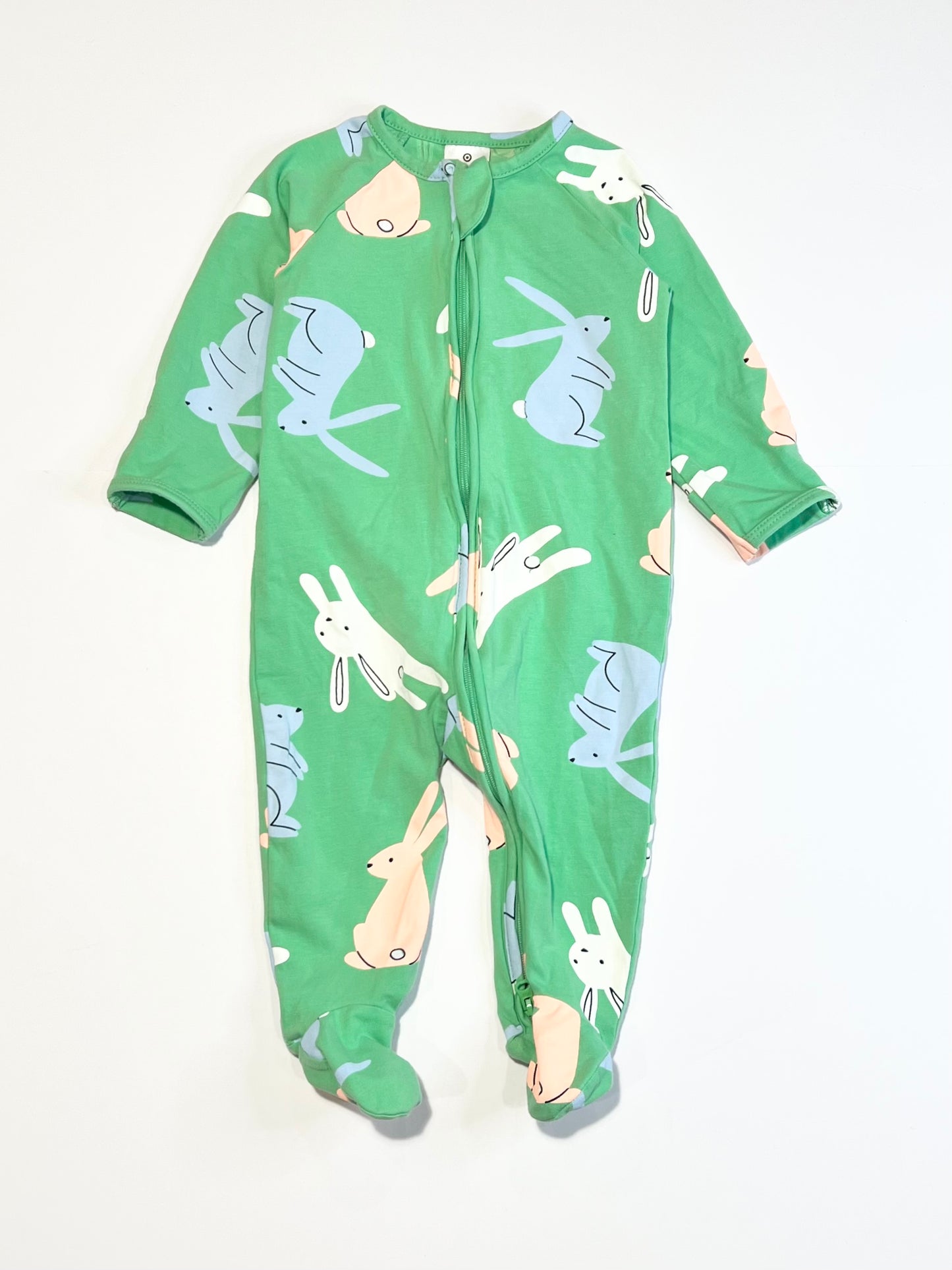 Bunny zip onesie - Size 00