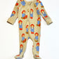 Ribbed Paddington zip onesie - Size 00