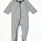 Striped zip onesie - Size 00