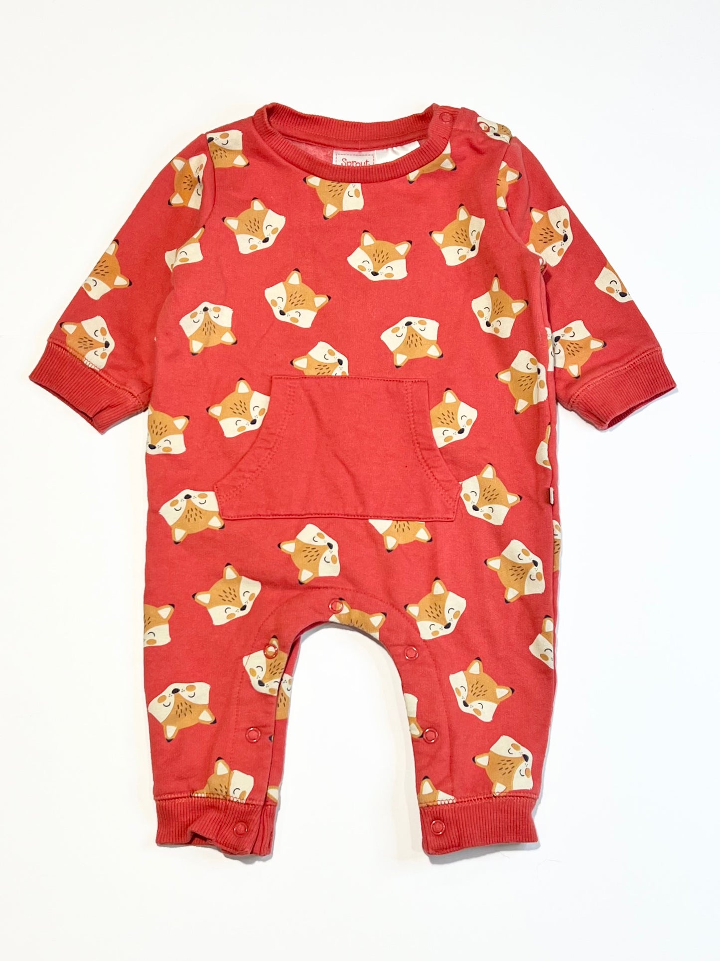 Fleece fox onesie - Size 00