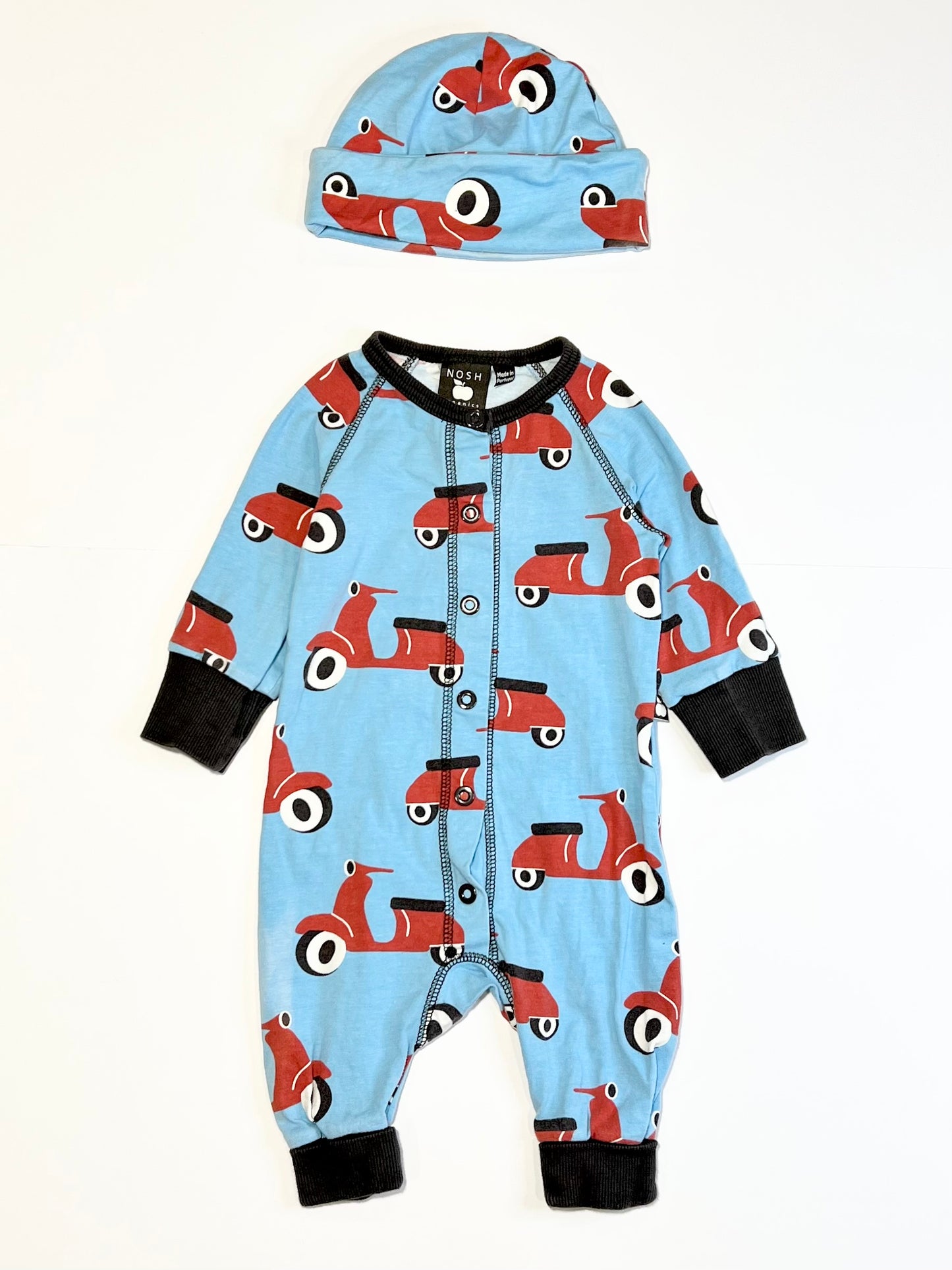 Vespa onesie with beanie - Size 00