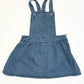 Denim pinafore - Size 1-2